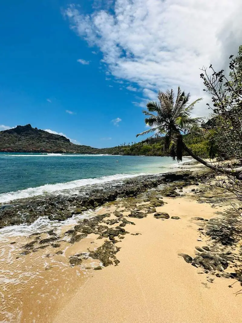 Excursion à Nuku Hiva aux Marquises avec Pitake Lodge - baie d'Anaho